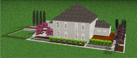 Udvikling af haven efter 10 år