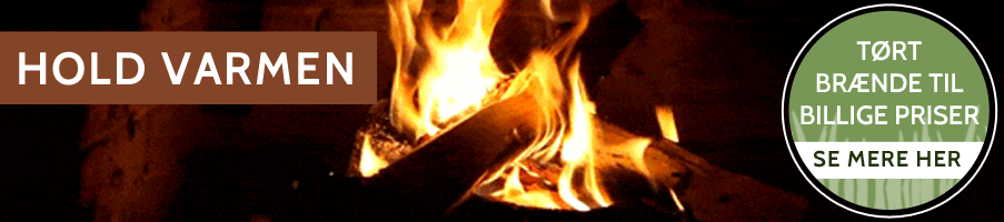 Tørt fyringsklar Aske og Birkebrænde: